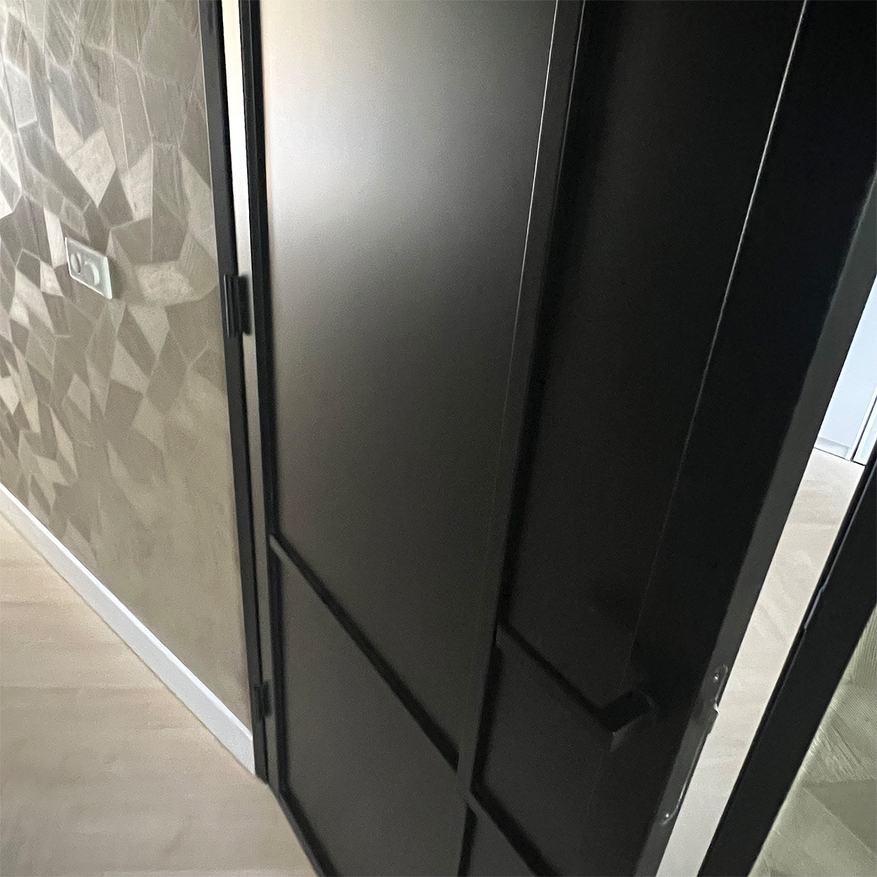 Binnendeur Skantrae Slimseries SSL 4080 Paneeldeur Zwart